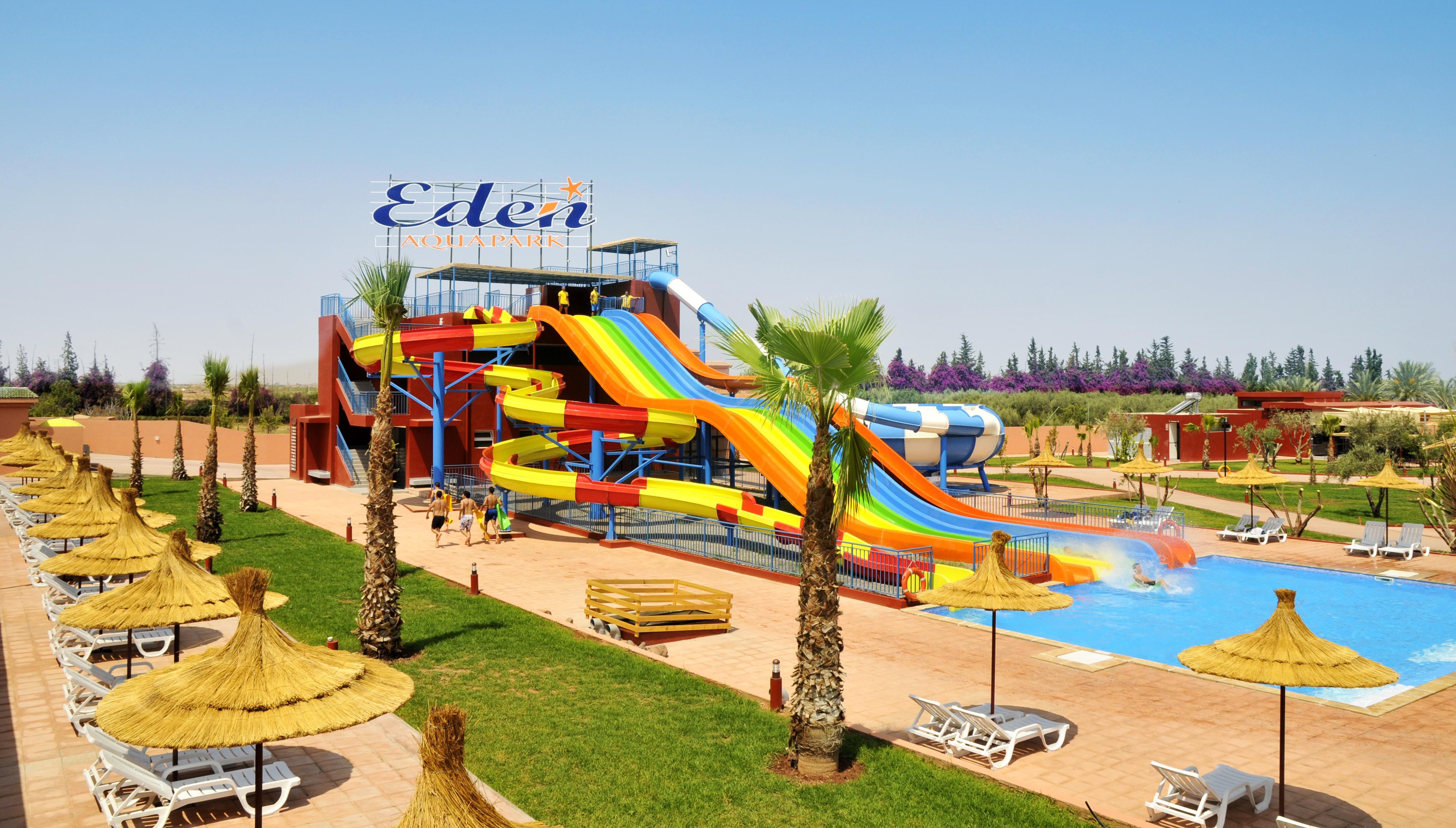 Eden Andalou Club All Inclusive, Aquapark & Spa Marraquexe Exterior foto